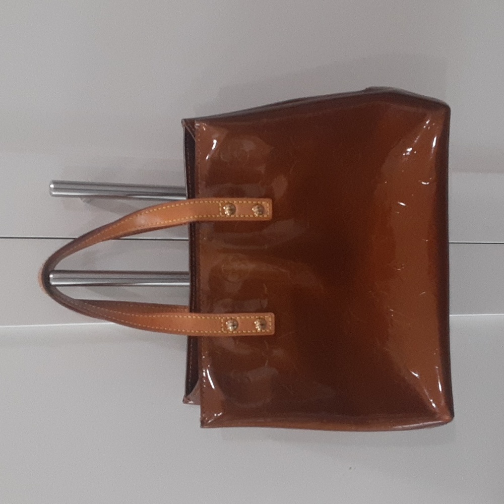 Louis Vuitton  Mini Bronze Vernis Reade Tote